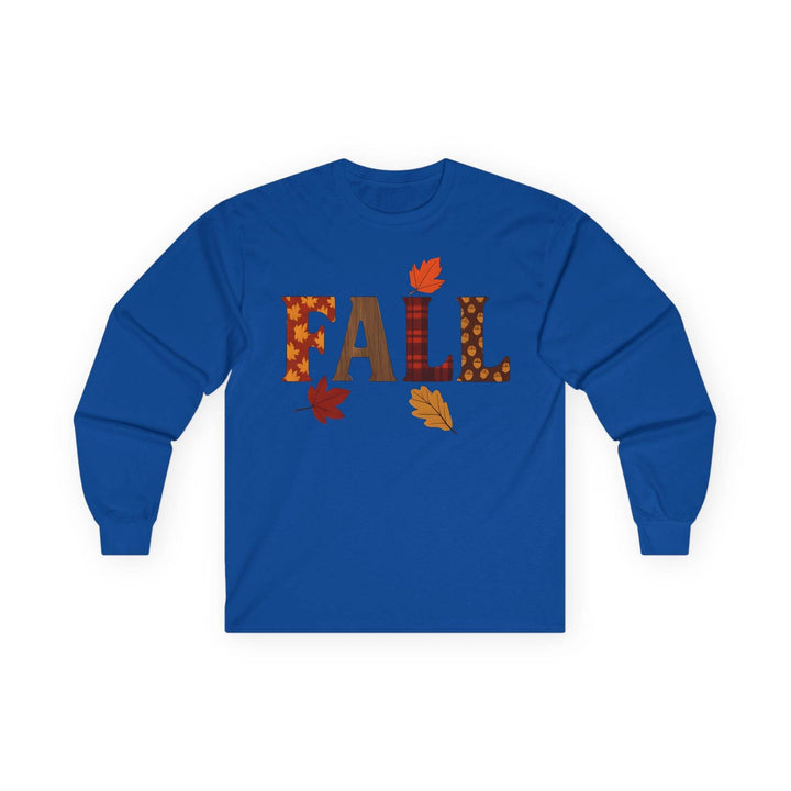 Unique Autumn Graphic Shirt Long-Sleeve Tee - Gutsy Garb