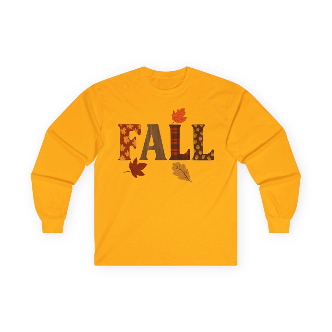 Unique Autumn Graphic Shirt Long-Sleeve Tee - Gutsy Garb