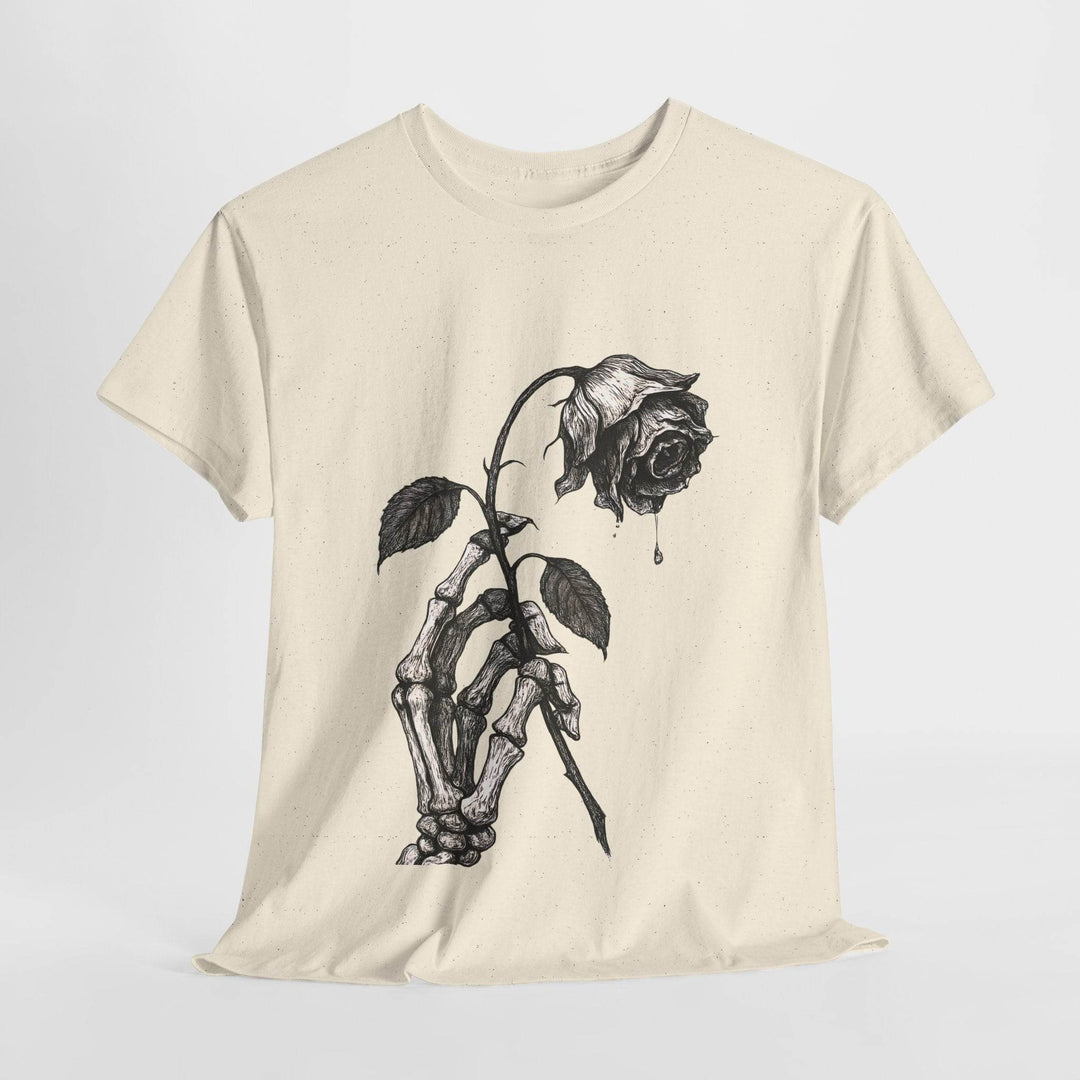 Unique Halloween Gift Shirt with Skeleton Rose - Gutsy Garb