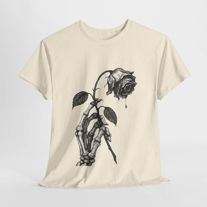 Unique Halloween Gift Shirt with Skeleton Rose - Gutsy Garb