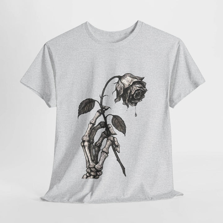 Unique Halloween Gift Shirt with Skeleton Rose - Gutsy Garb