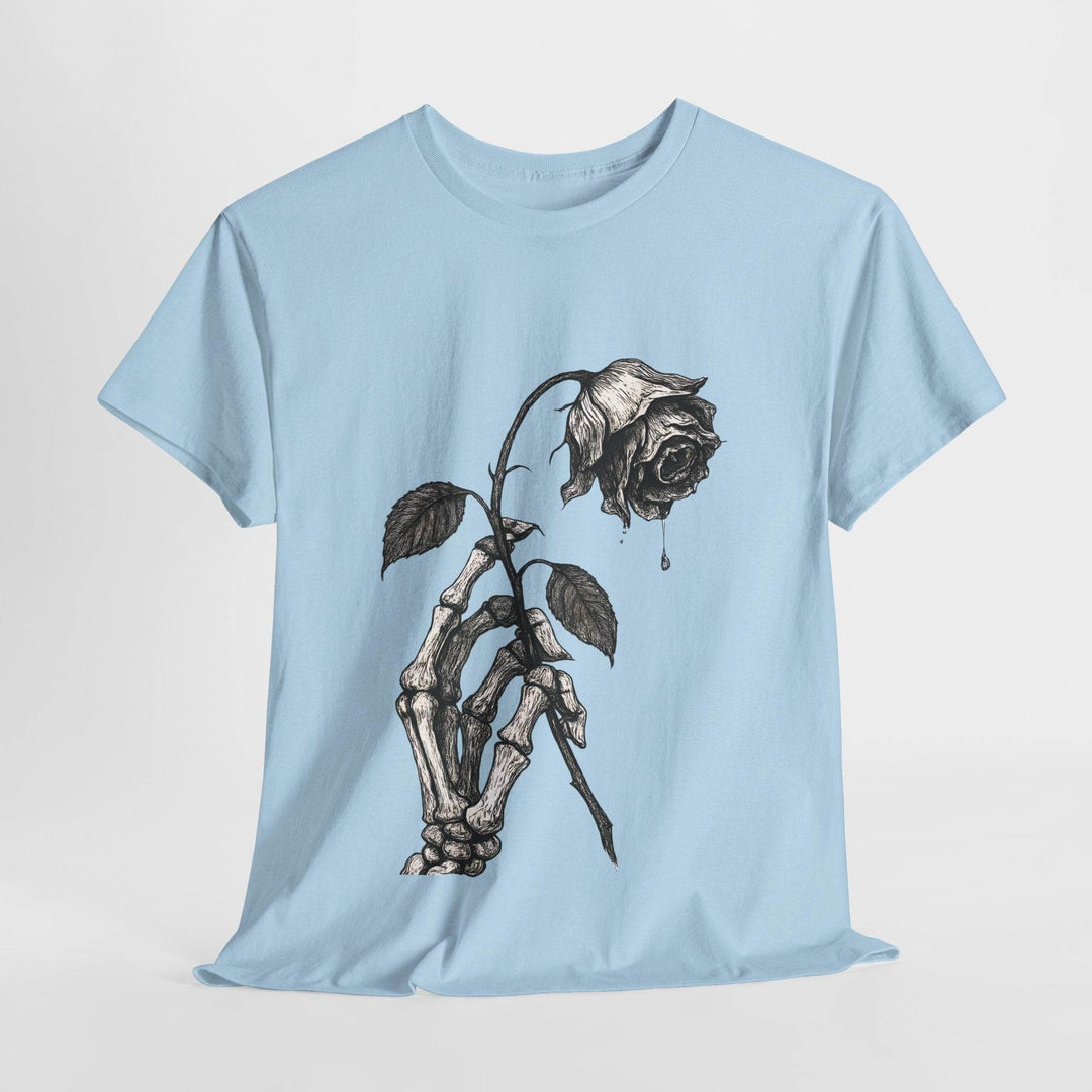 Unique Halloween Gift Shirt with Skeleton Rose - Gutsy Garb
