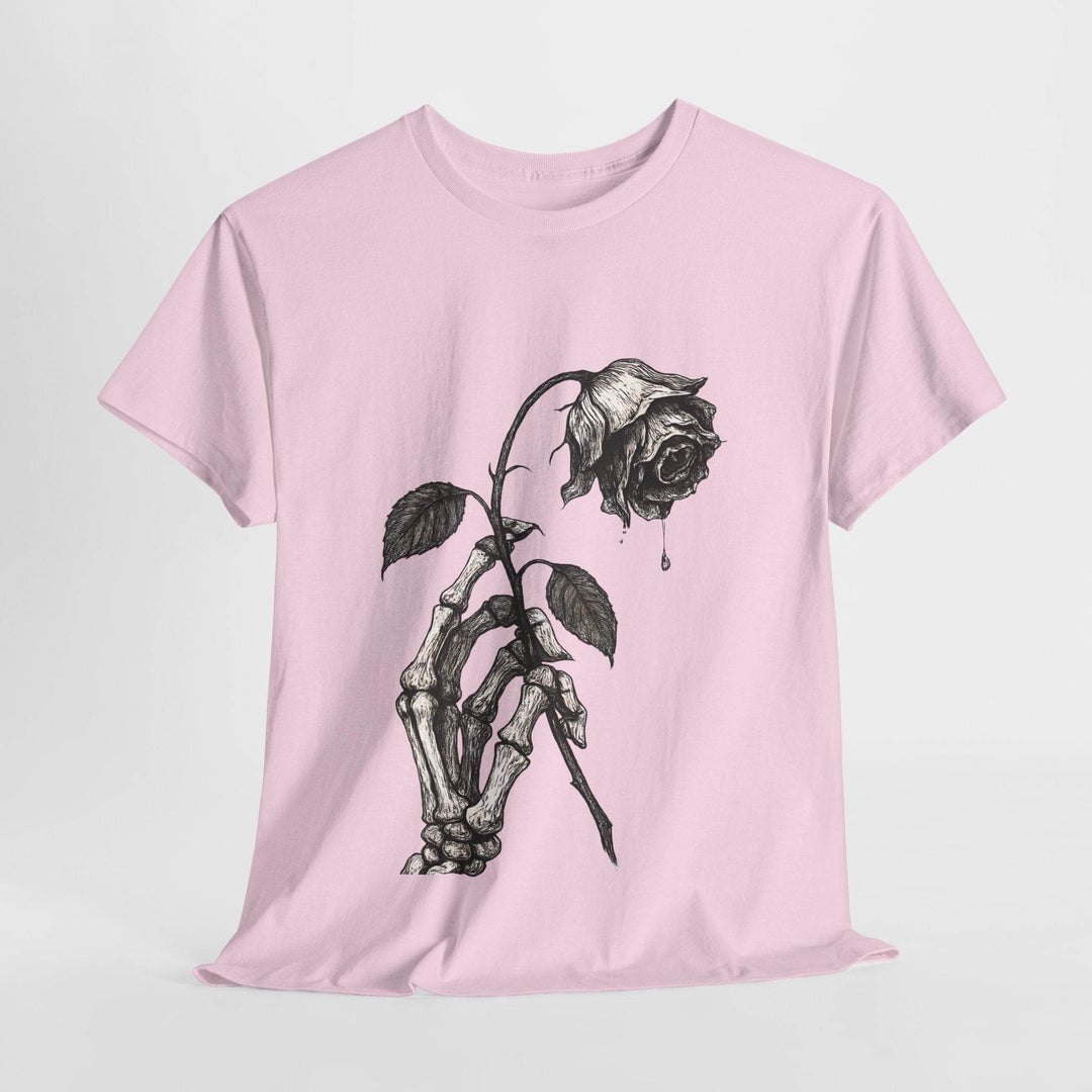 Unique Halloween Gift Shirt with Skeleton Rose - Gutsy Garb